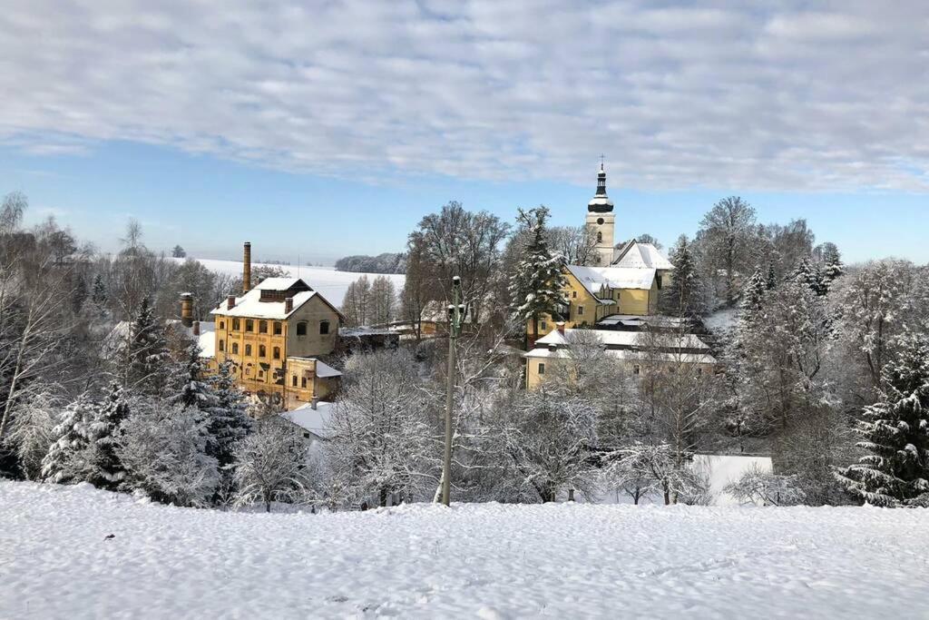 PENZION PIVOVAR - Jedinečné ubytování v areálu bývalého pivovaru Rudník Extérieur photo